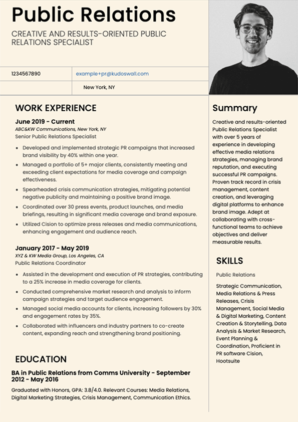 Resume Template 11